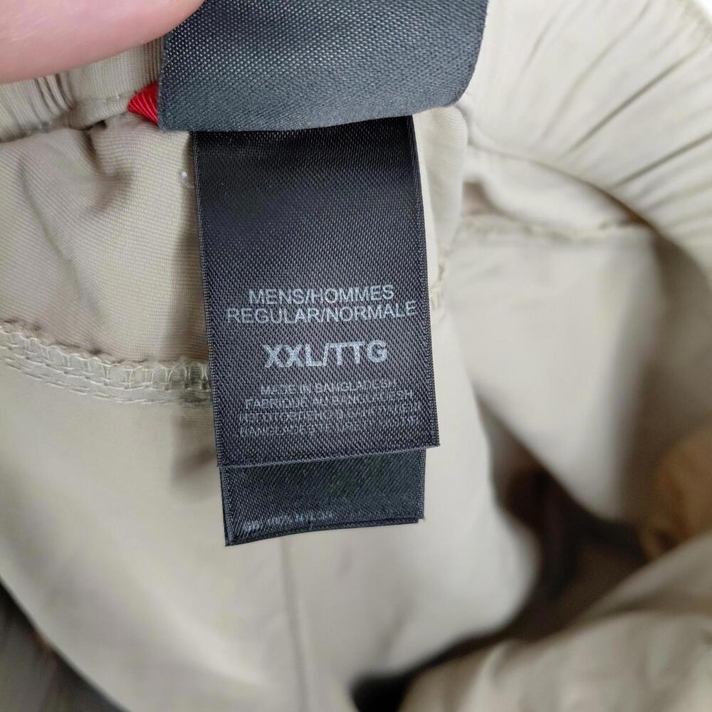 North Face Pants Mens XXL Convertible Hiking Khaki Utility Pockets Gorpcore - Picture 4 of 10